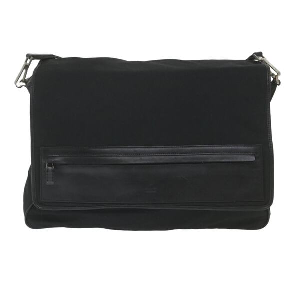 GUCCI Shoulder Bag Nylon Black 019 019 - Picture 2 of 12